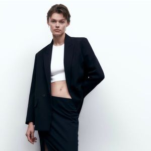 Zara Double Breasted Oversized Blazer Size M